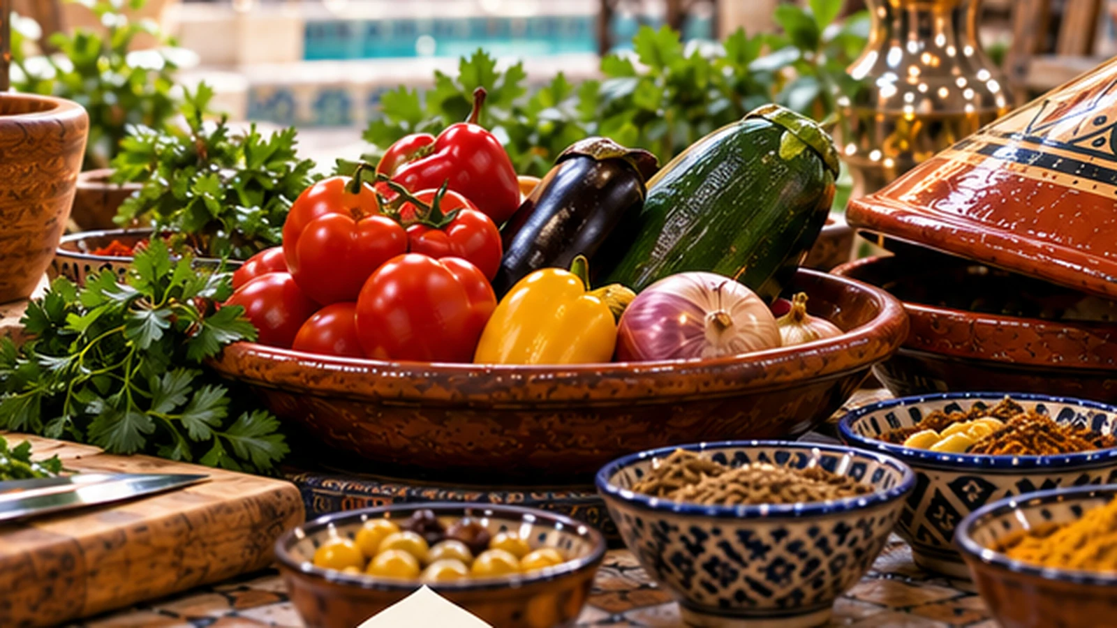 Moroccan cooking class