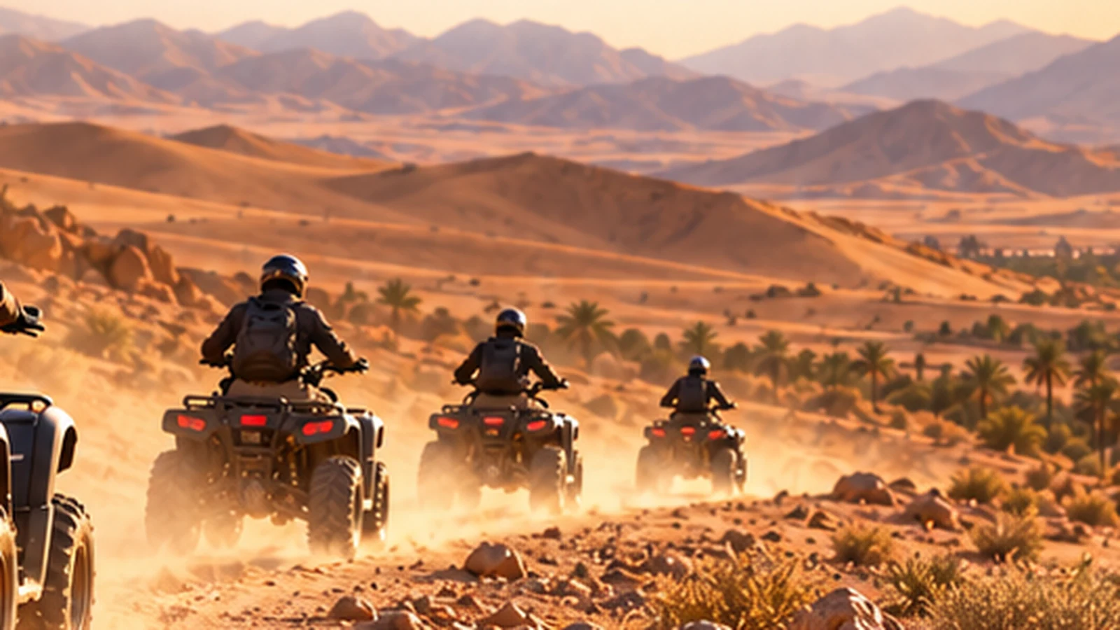 Quad biking in Morocco